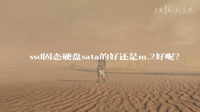 ssd固态硬盘sata的好还是m.2好呢？