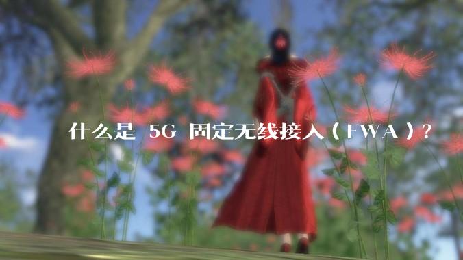 什么是 5G 固定无线接入（FWA）？