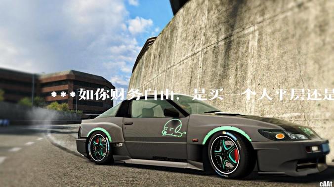 ***如你财务自由，是买一个大平层还是买一个大别墅？