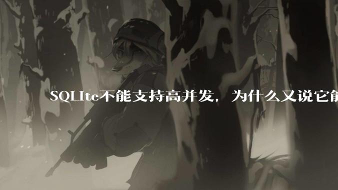 SQLite不能支持高并发，为什么又说它能支持 10万 的日访问量？